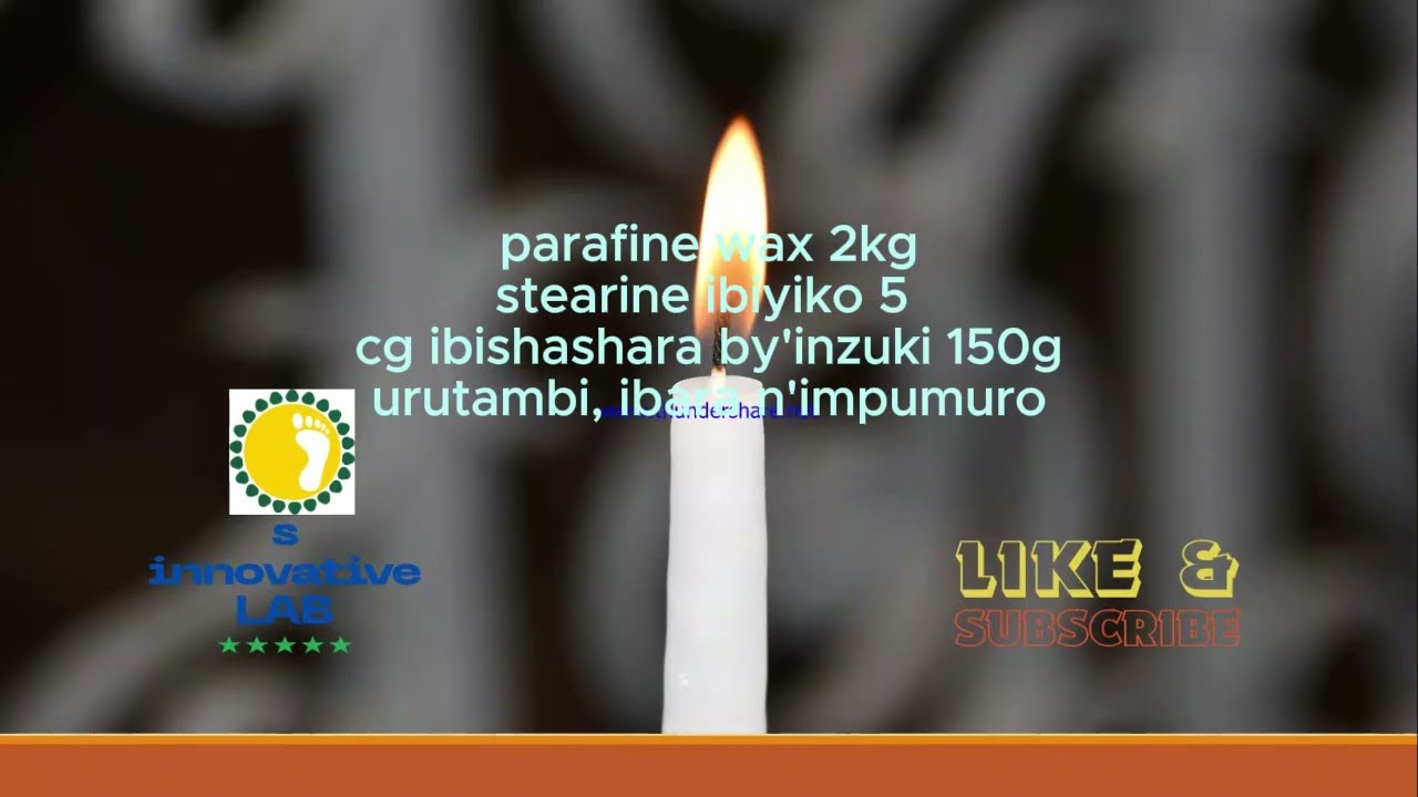 Gukora Buji Igice Cya Mbere
