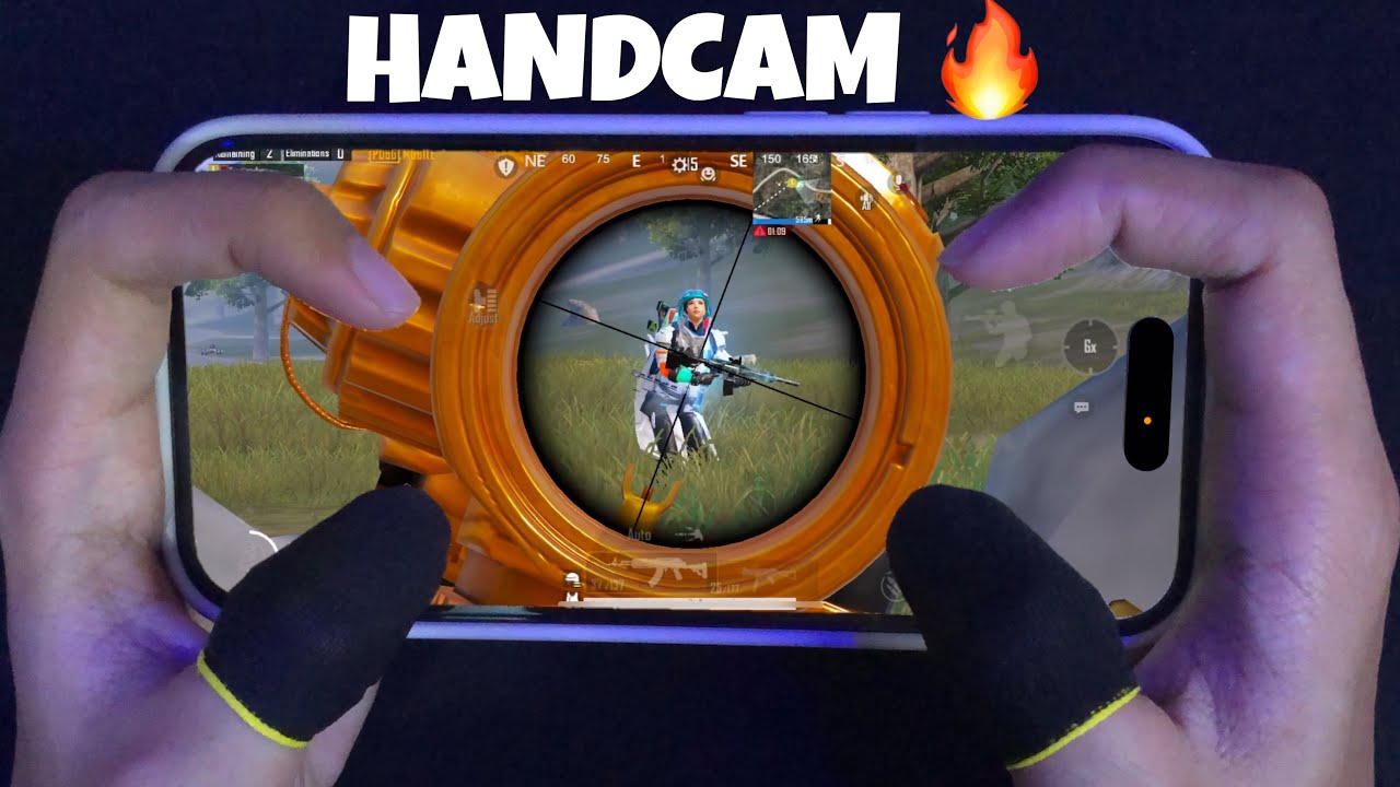 Power of 120 FPS MOVEMENTS ?!😱 HANDCAM iPhone 14 Pro ❤️ PUBG Mobile