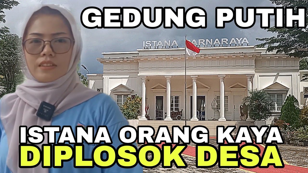 PENGUSAHA INI BUAT RUMAH MEGAH SEPERTI ISTANA DI PENDESAAN WONOGIRI.!!