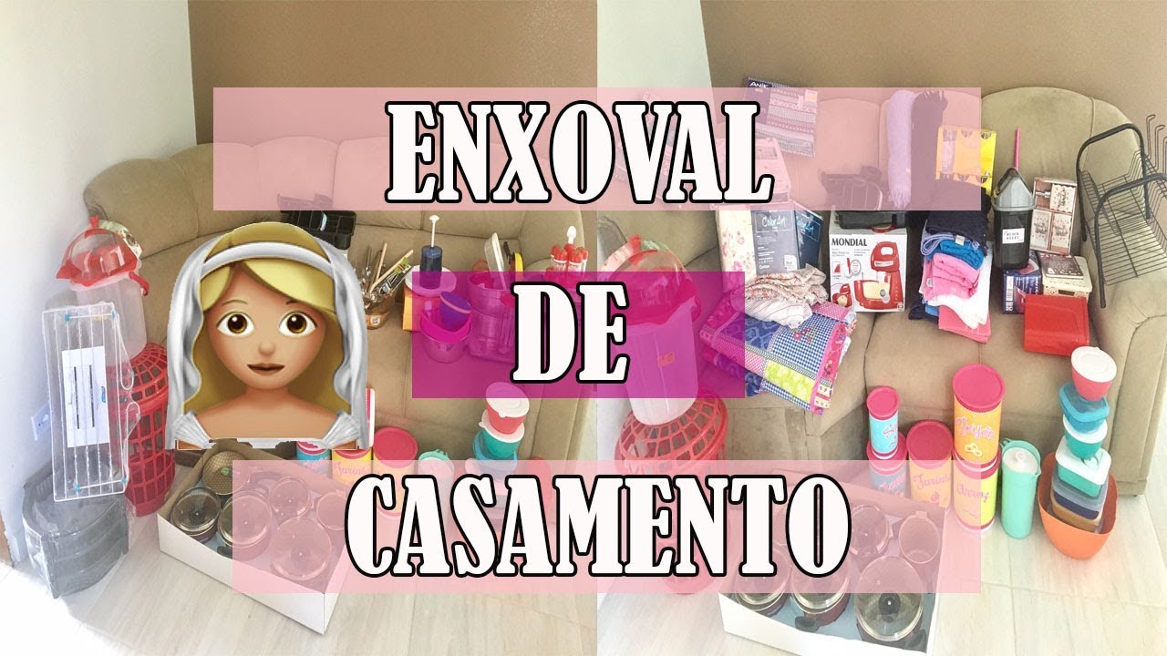 ENXOVAL DE CASAMENTO COMPLETO (TEM MUITA COISA)