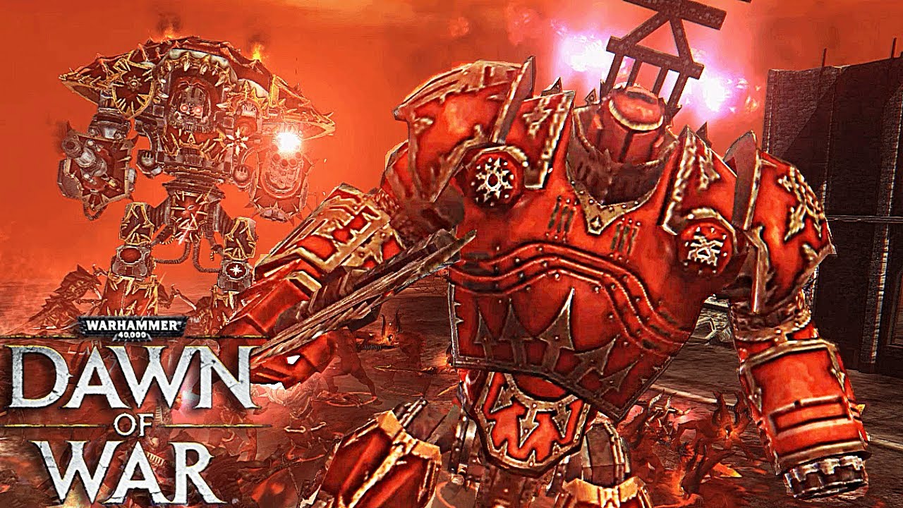 Unification Mod: Survival | Blood Legion of Khorne vs Tyranids! - WH40K: Dawn of War: Soulstorm