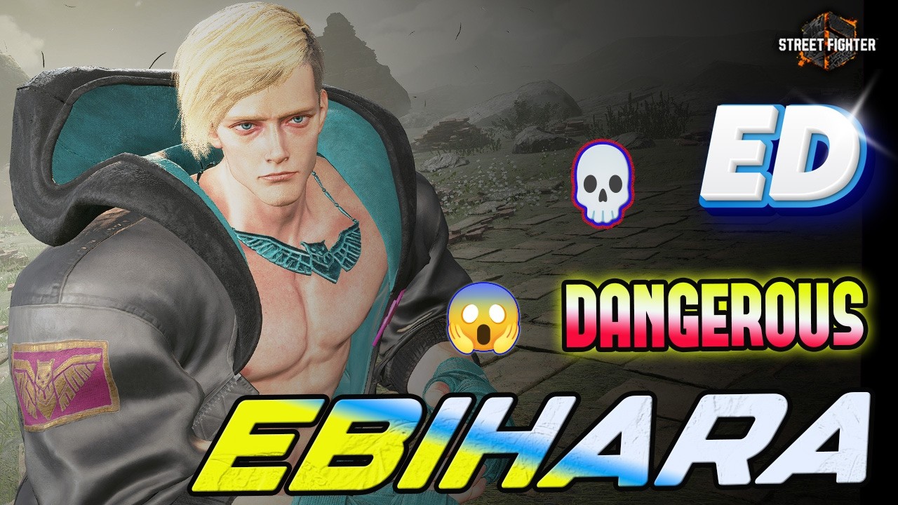 SF6 🔥 Ebihara No.1 Ranked ED Strong & Aggressive Gameplay 🎮 High-Level Gameplay