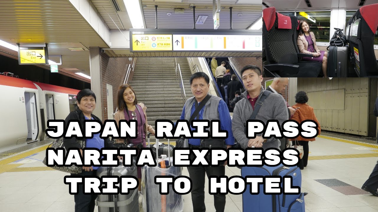 Narita Airport Express Train to Hotel Using JR Pass