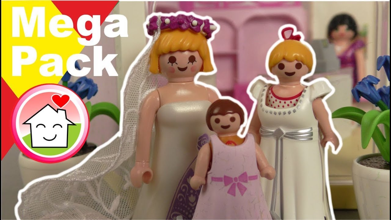Playmobil en español Bodas con la familia Hauser Playmobil Mega Pack - cine infantil