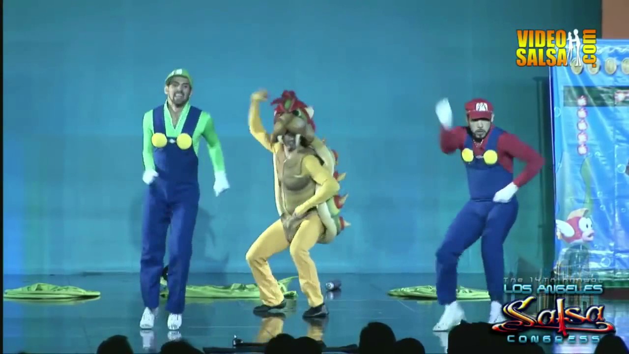Latin Mario bross los angeles salsa congress salsa free style Latin funk