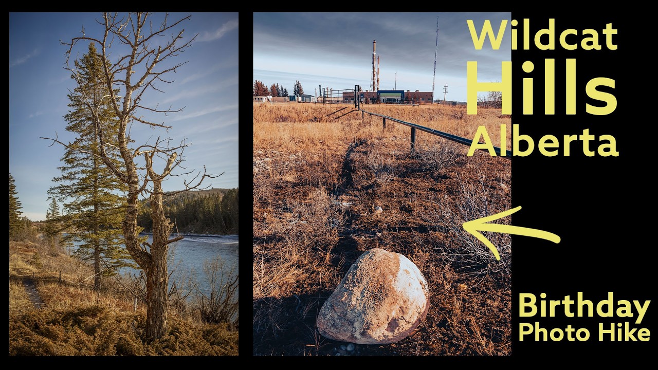 Birthday Photo Hike, Wildcat Hills, Alberta | Edits in Photoshop 📷 #photography #photoshop
