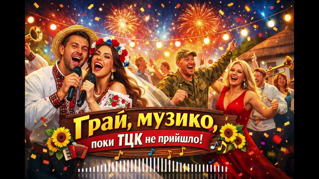 🎵 Грай, музико, поки ТЦК не прийшло