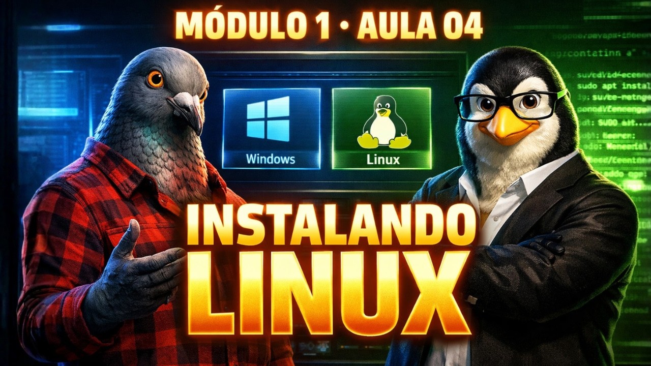 📚🐧Introdução ao Linux • Módulo 1 Aula 04 — Instalando Linux com Segurança
