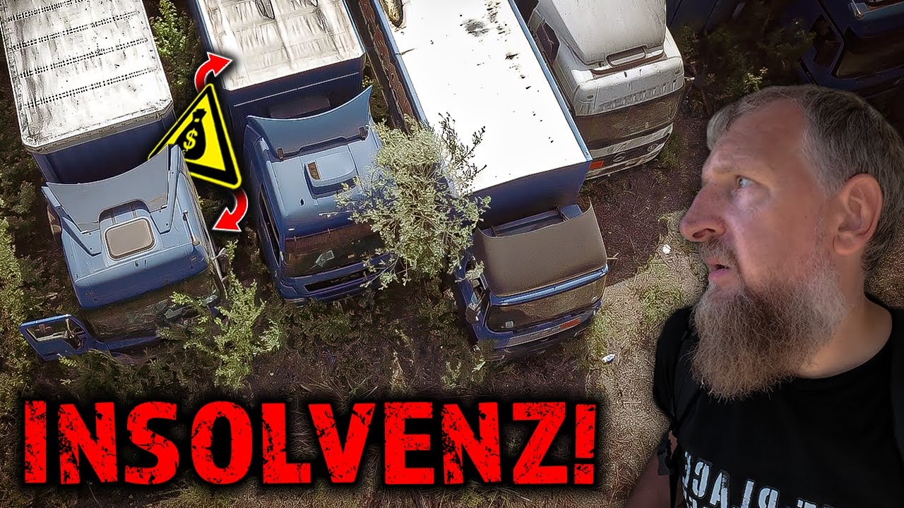 SPEDITION INSOLVENZ, ALLES STEHEN & LIEGEN GELASSEN! 😱 SÜDDEUTSCHLAND TOUR 2023 - TEIL 8/8