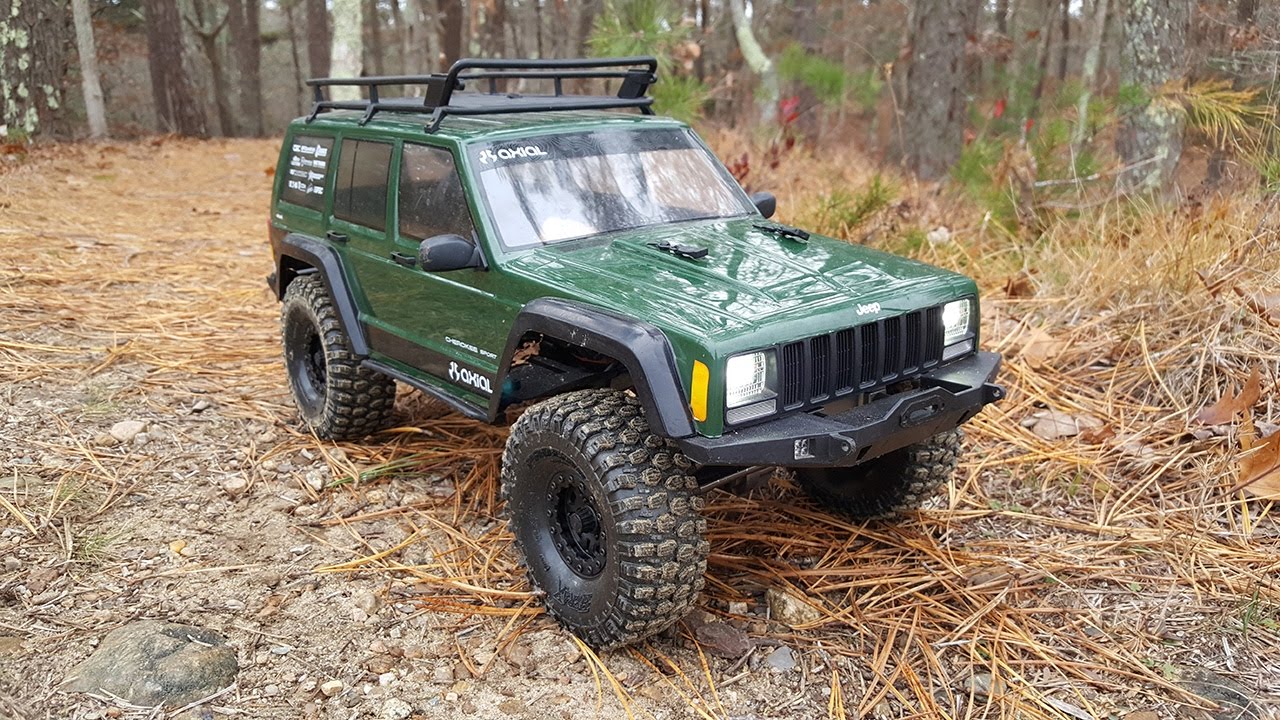 Off Road 4x4 Adventure - Axial SCX10 II Jeep Cherokee XJ