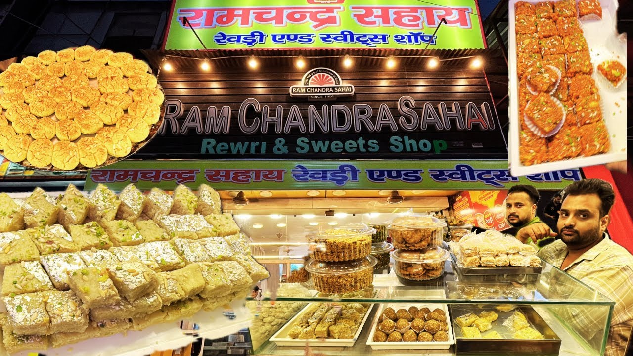 राम चन्द्र सहाय रेवड़ी गचक • 1904 से • मेरठ का विरासत स्वाद - Meerut | Indian Street Food