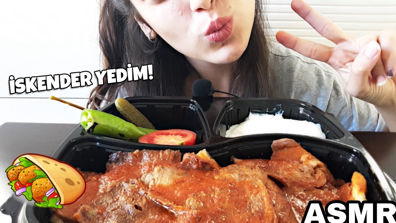 İskender yedim🍖 Türkçe ASMR | Turkish ASMR