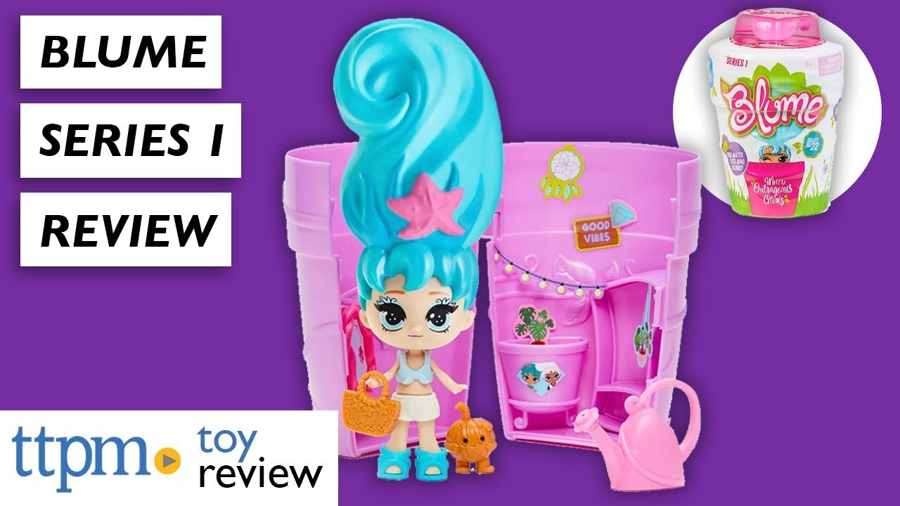 First Look at Blume Series 1, The New Dolls Hidden in a Flower Pot from Skyrocket Toys