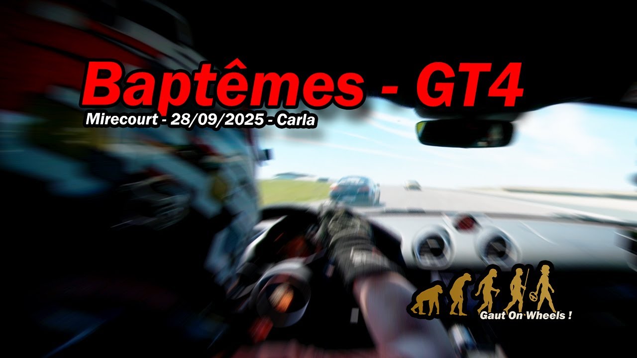 Trackday Drive Academie 28 Sept 2025 - Baptêmes GT4 - Mirecourt : Carla