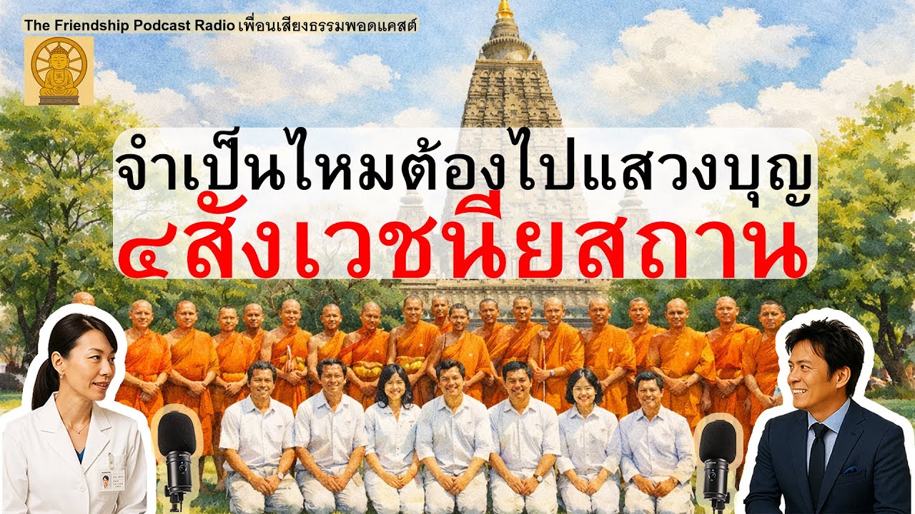 จำเป็นไหมต้องไปแสวงบุญที่สังเวชนียสถาน / พระพุทธเจ้าอยู่ที่นั่น…หรืออยู่ตรงนี้?  2026-01-30