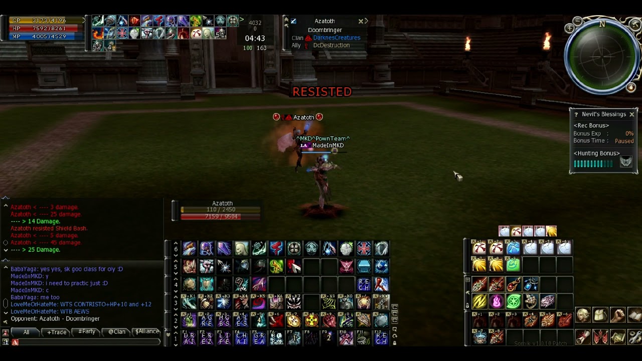 Dragon Network Lineage II Olympiad MadeInMKD [SE/SK] Azatoth [SOUL/DOM]