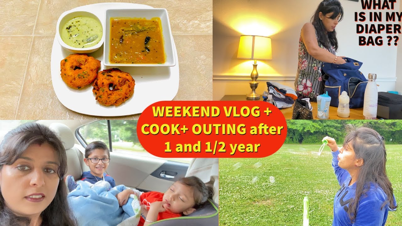 INDIAN LUNCH & OUTING WEEKEND VLOG~INDIAN FAMILY WEEKEND VLOG~INDIAN LUNCH ROUTINE IN USA~LUNCH IDEA