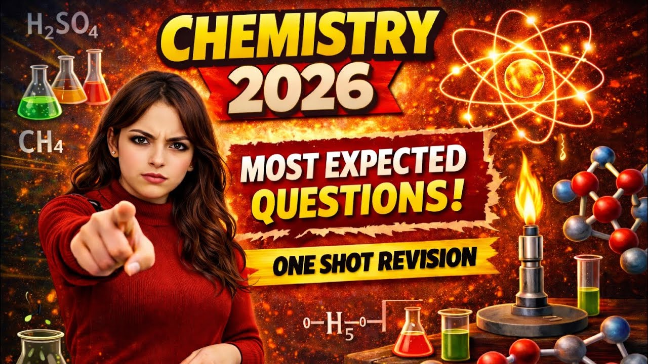 Class 10 Chemistry One Shot | All 4 Chapters Full Revision | Board Exam 2026