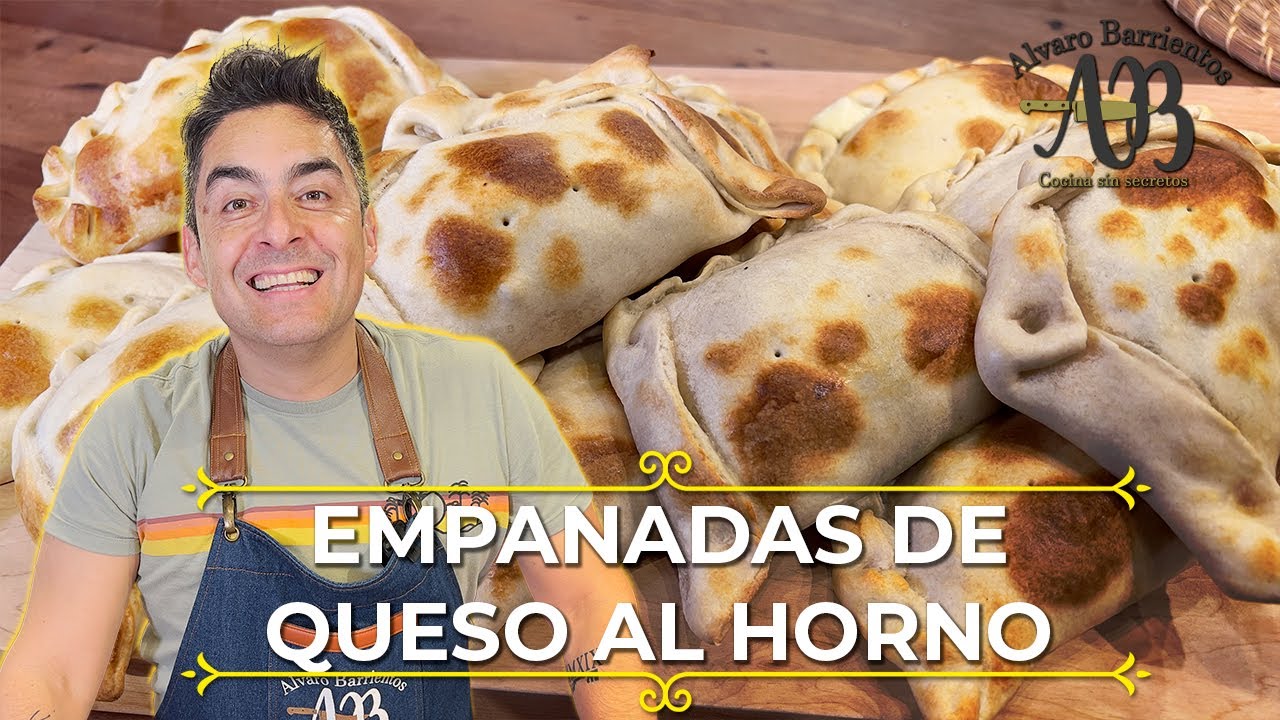 EMPANADAS DE HORNO. De queso, de camarón, de espinacas, de champiñones, de jamón, de choclo.