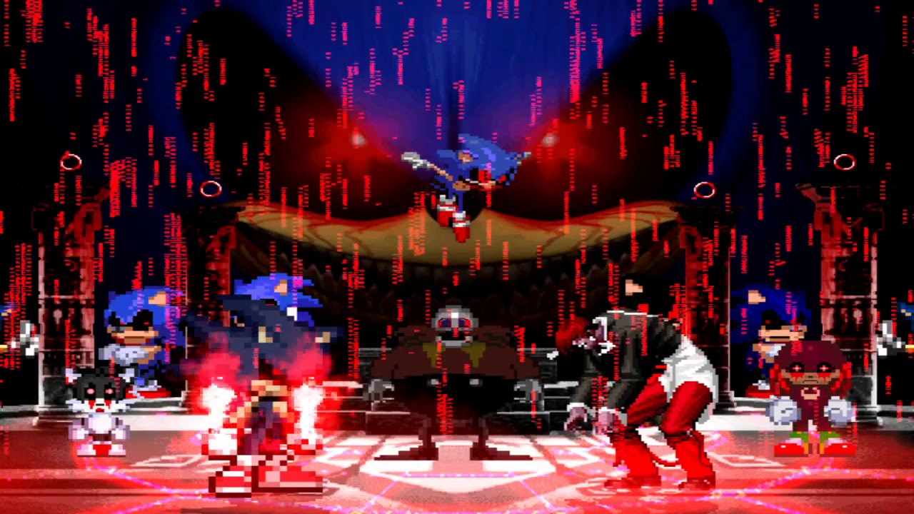 [KOF TDR] Sonic.exe (Re-Patch) vs Iori Team