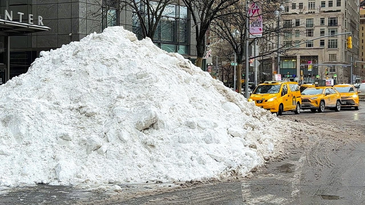 New York After Snowstorm