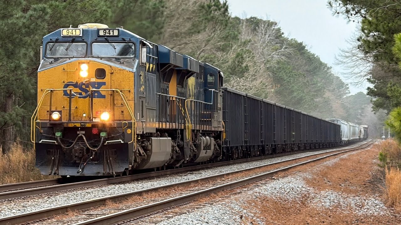 Extra Freight X408 North by Olivers Grove