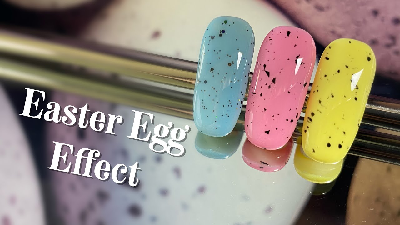 Effet EASTER EGG 🥚 - Nail Art Spécial Pâques