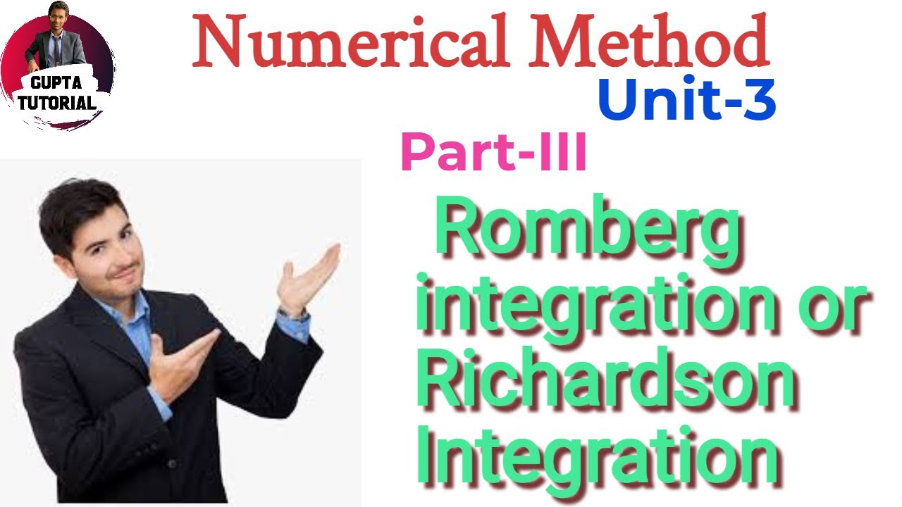 Unit-3 Romberg Integration or Richardson Integration Part-III #NepaliLanguage