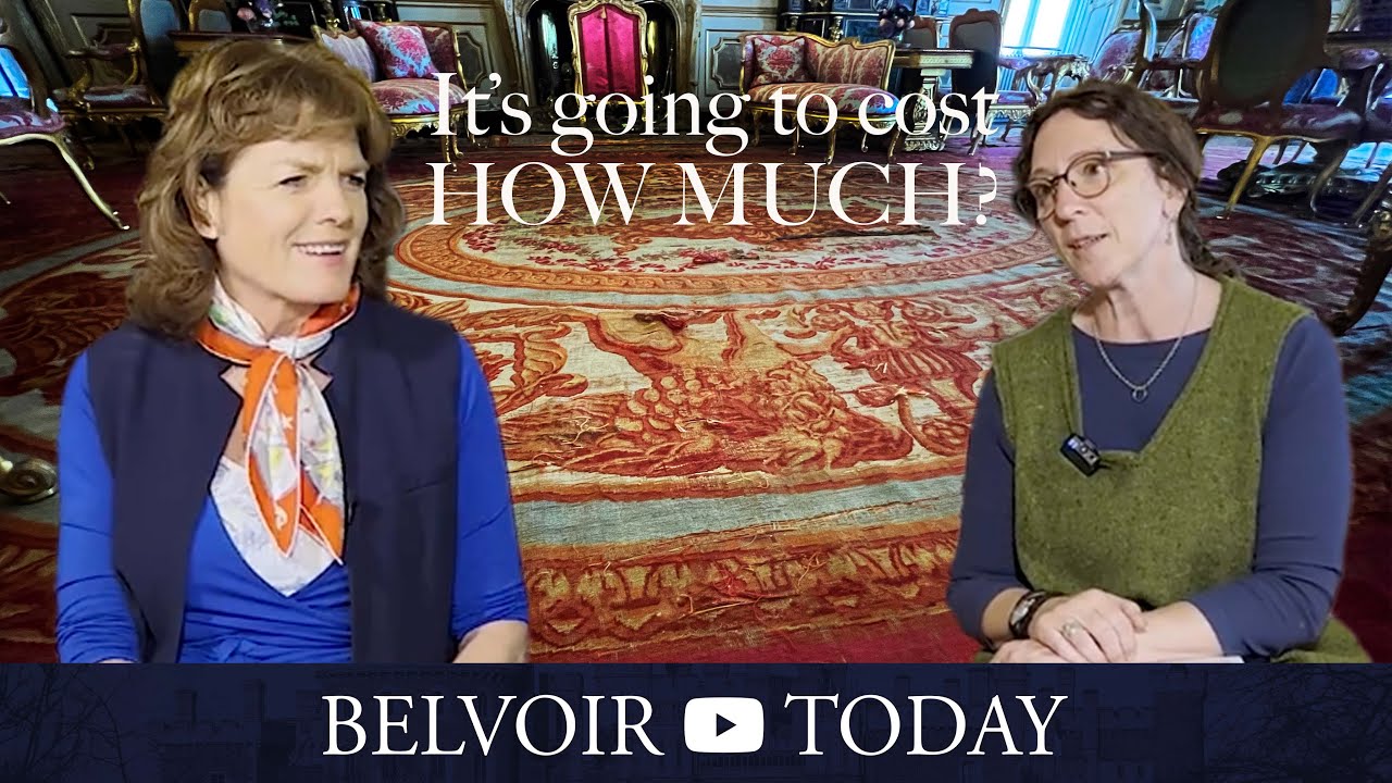 Repairing this CARPET costs HOW much? - BELVOIR TODAY Ep5. with the Duchess of Rutland