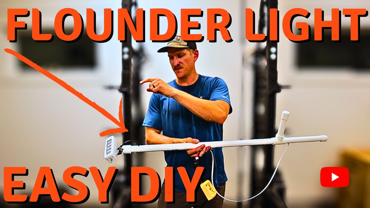 DIY Underwater Floundering Light - DeWalt Battery Powered