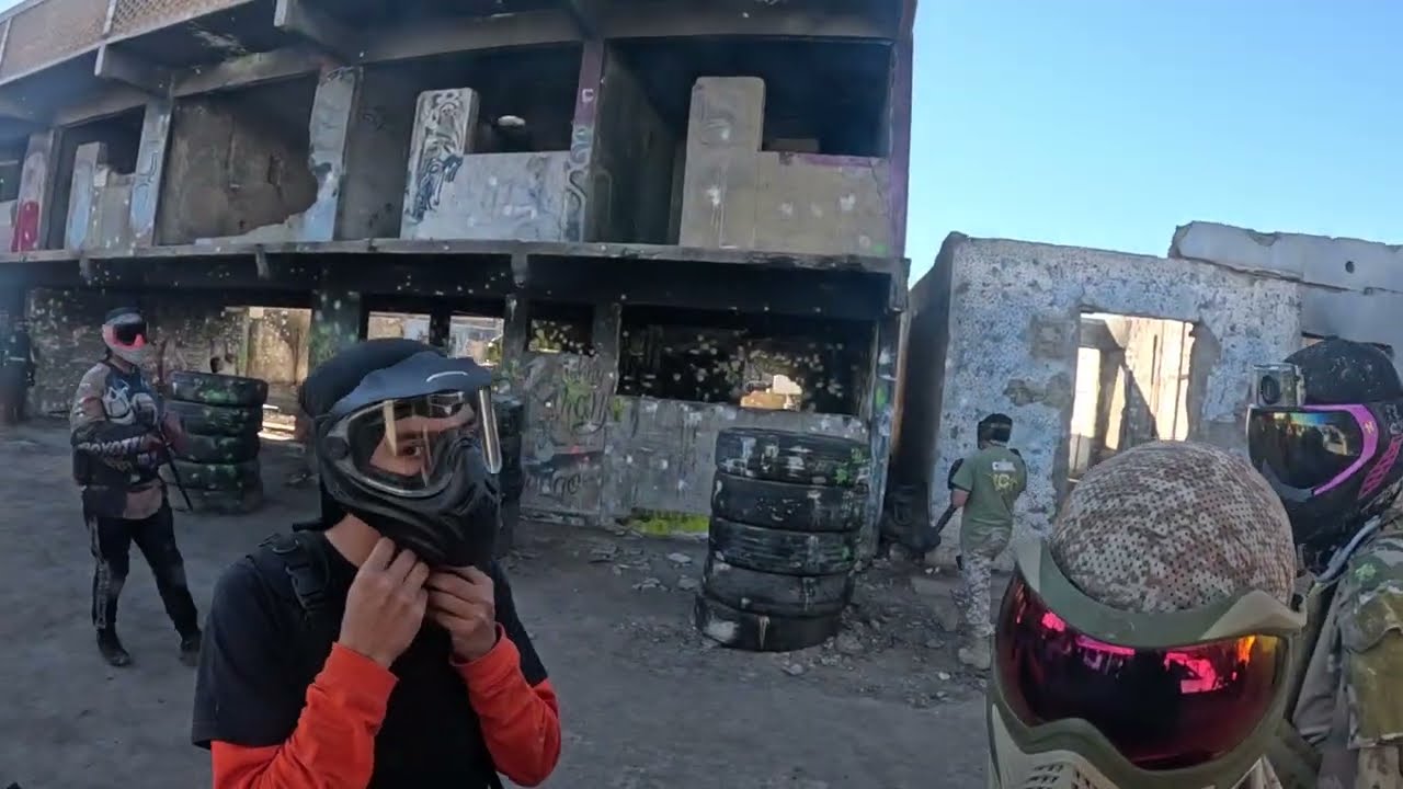 Staff Cucapá Paintball visita campo scorpio💥 dom 11 de enero 26