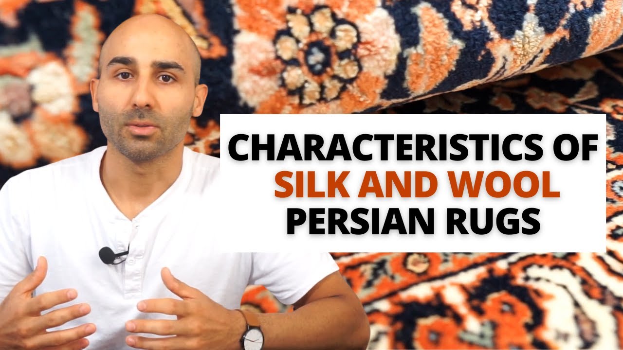 Silk and Wool Persian Rugs