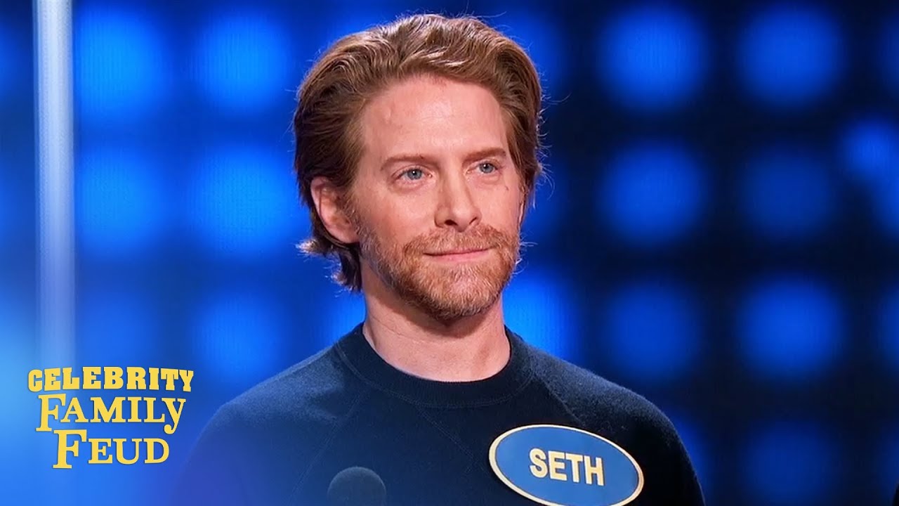 Gross! Seth Green would hate to find this in his food! | Celebrity Family Feud
