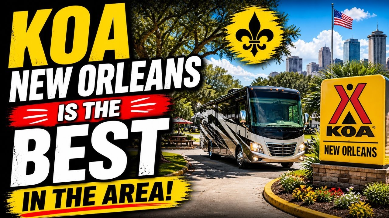 This New Orleans KOA Campground Has Everything You Need