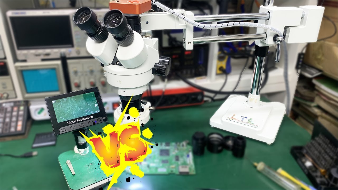 MICROSCOPIO PER SALDATURA SMD