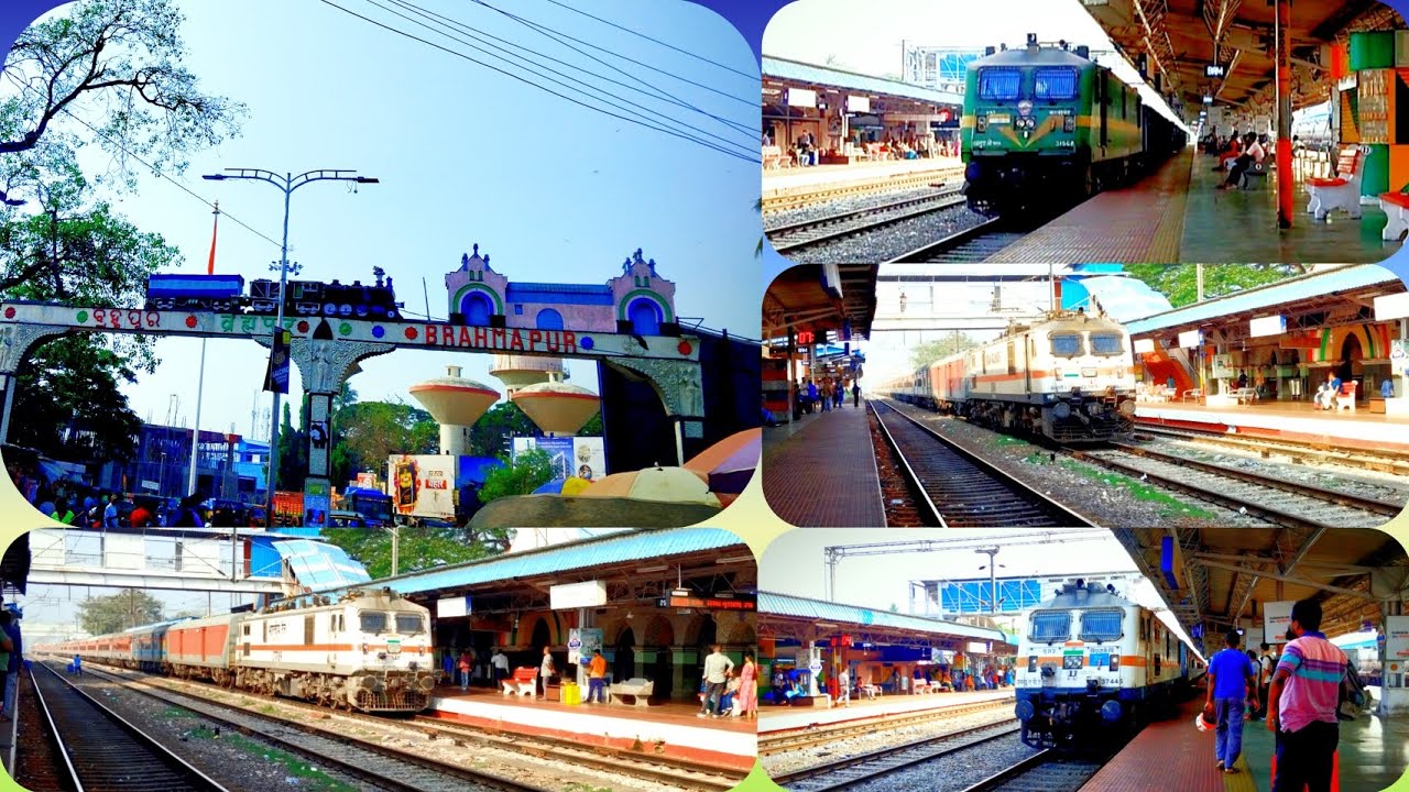[4 In 1] WAG9 Frieght+Duronto+Falaknuma+Prashanti // At Brahampur.|| Itz Vlogger Pintu||