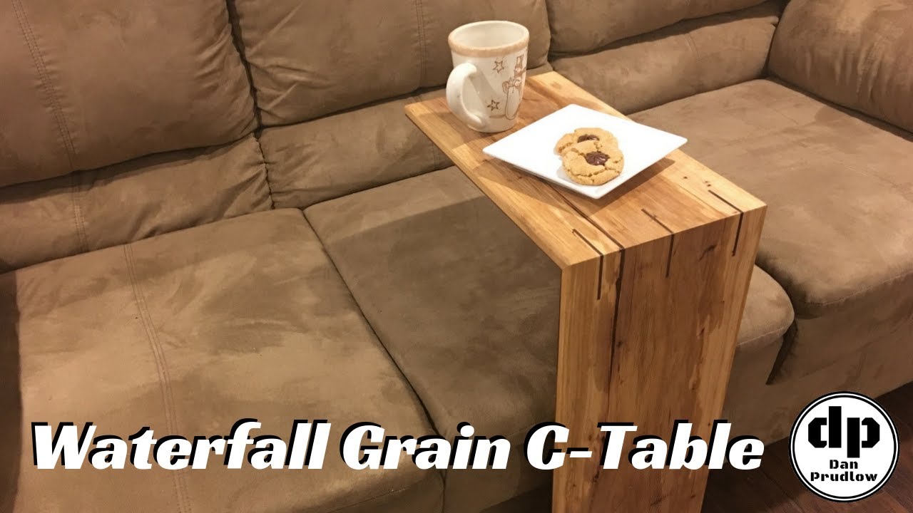 Build a Waterfall Table | Build a Waterfall Grain C-Table | Woodworking