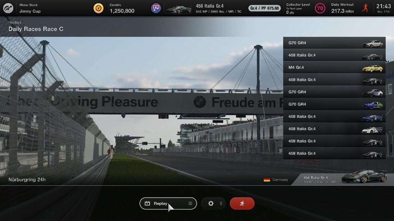 GT7 - 🥈 2nd - Gr.3 Daily Race C - Nurburgring 24hr