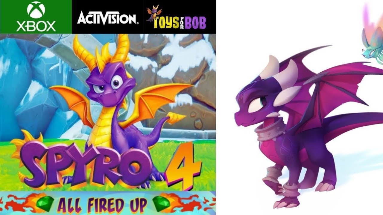Microsoft & Activision's Spyro 4 in Early Development at Toys For Bob! 💎🔥🐲💜