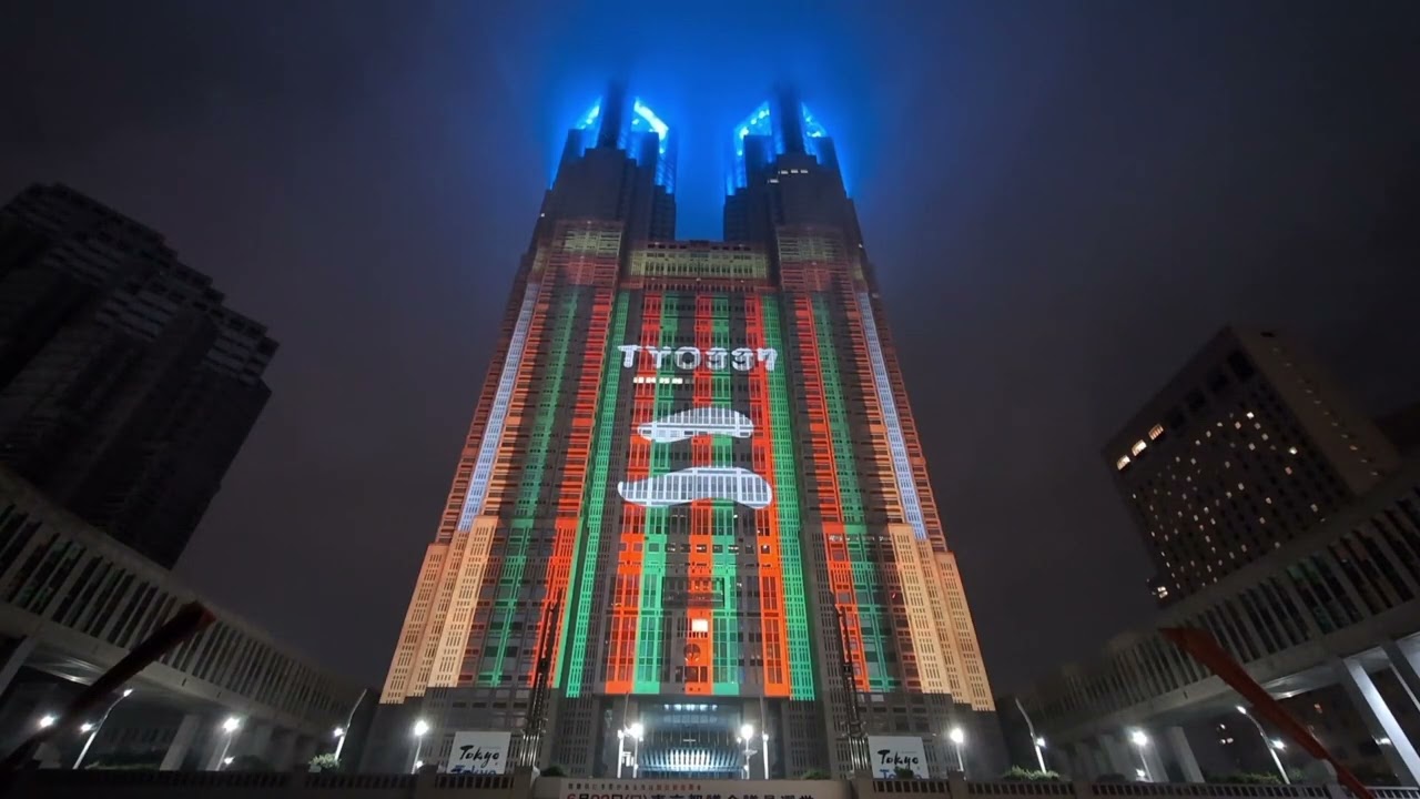 TOKYO Night & Light Weekend Projection Mapping
