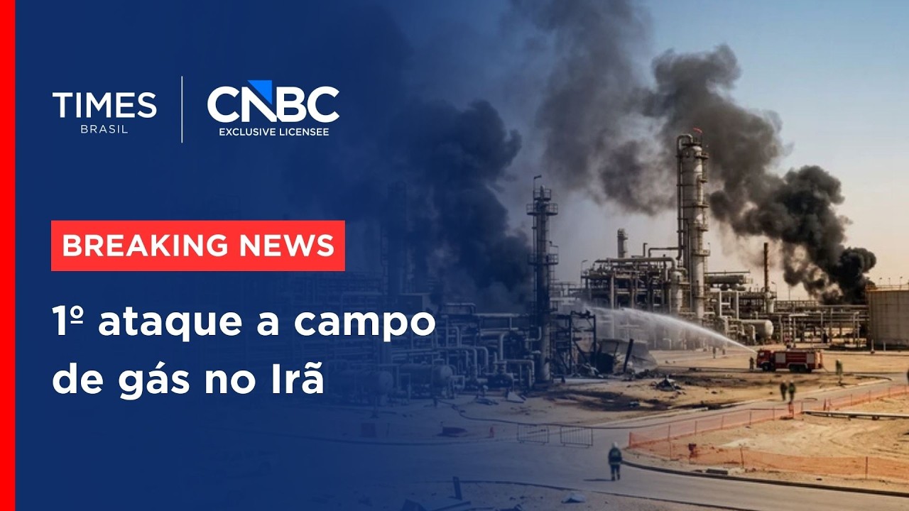 Ataque a instalações de gás do Irã eleva tensão e preço do petróleo | BREAKING NEWS