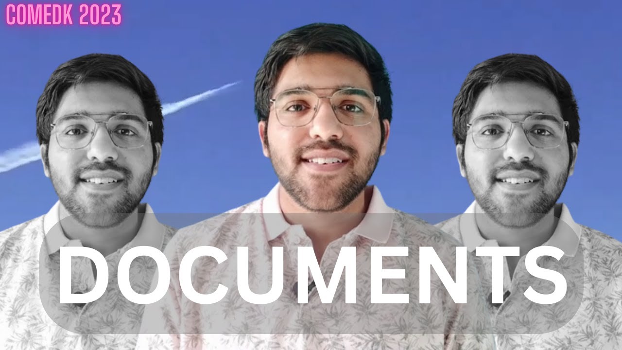 Documents for admission under COMEDK