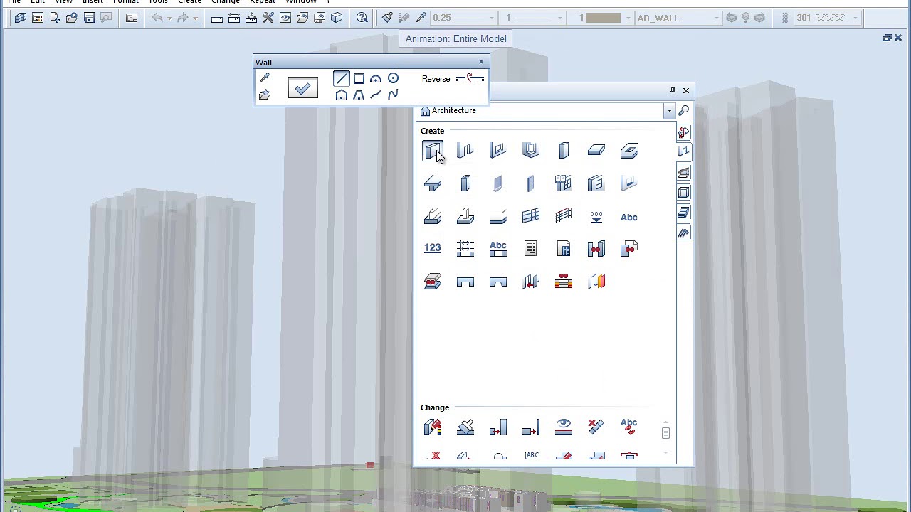 Allplan How to 020: Create Architectural objects from Tools pallet