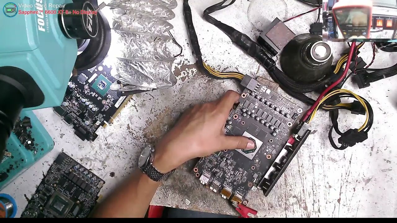 Sapphire Pulse AMD Radeon RX 6600 XT Gaming OC 8GB 2x FAN - No Display, PEX RESET Missing Connection