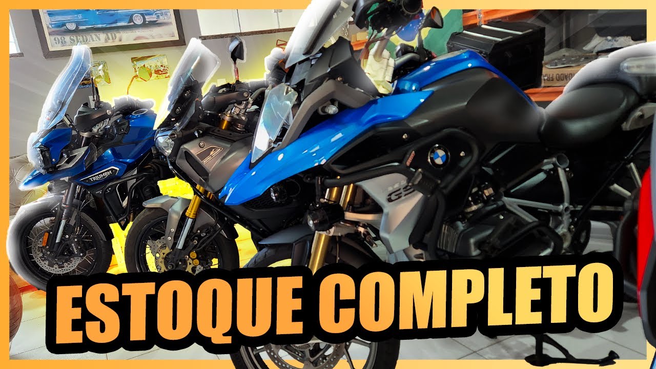 ESTOQUE DE MOTOS USADAS COMPLETO PARA FECHAR O ANO *TRIUMPH, HONDA, YAMAHA, BMW E OUTRAS*