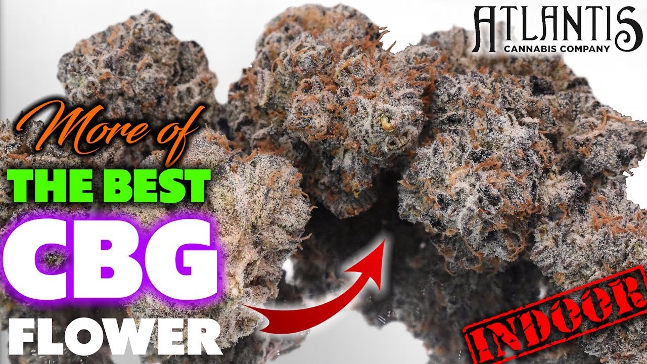 EXOTIC CBG Flower Is Actually A Thing | CBG Hemp Flower Review | Atlantis Cannabis Co