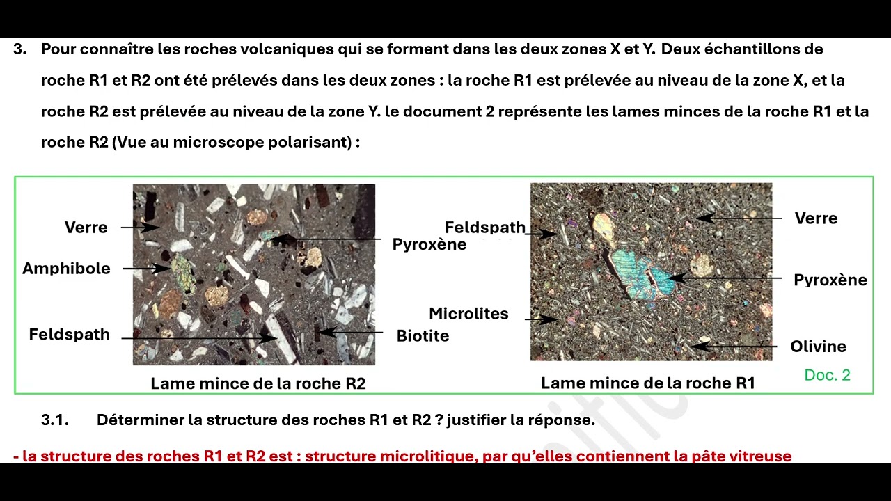 CORRECTION CONTROLE SVT N2 SEMESTRE1 2ANNEE COLLEGIALEتصحيح الفرض الثاني الاسدس الاول علوم ثاتية اع