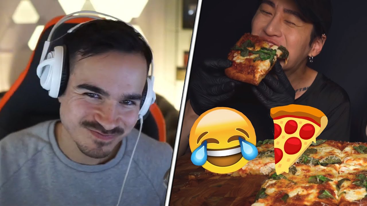 REAKTION auf ASMR😂🍕