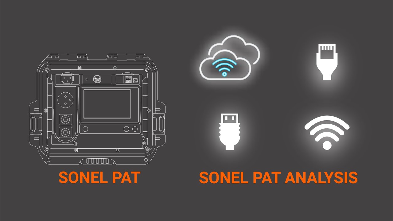 Sonel PAT-8x working with the Sonel Pat Analysis software