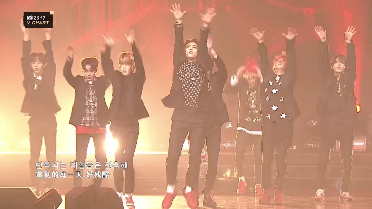 170408 V Chart Award - NCT 127 Intro&Limitless  第五届音悦V榜年度盛典